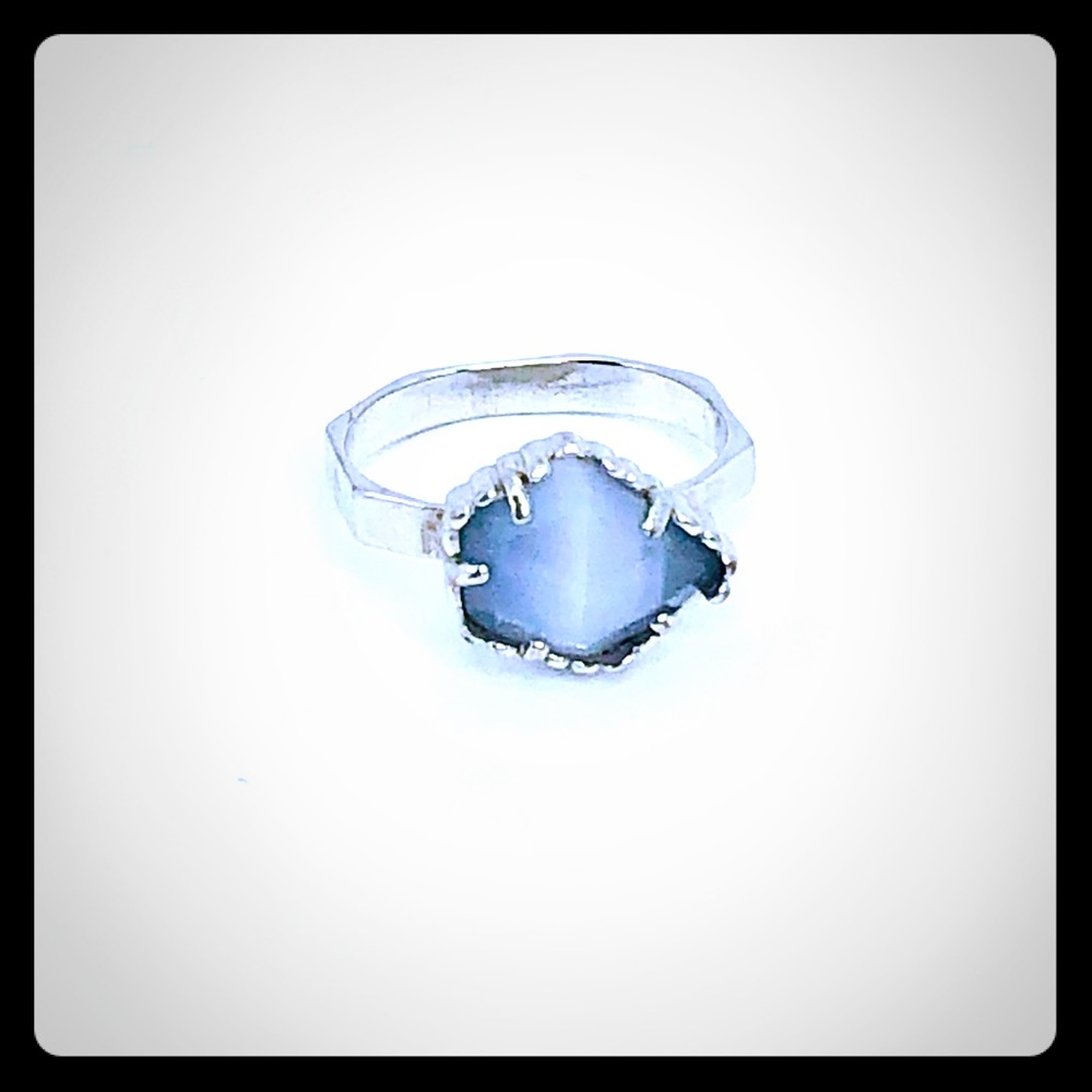 Kendra Scott Slate Cat’s Eye Ring